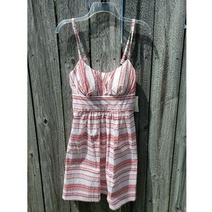B. Smart Red and White Sun Dress NWT Sz 6